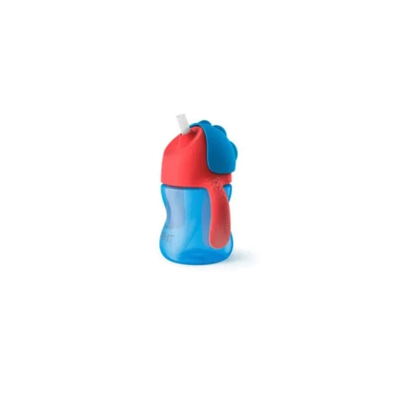 AVENT Чаша със сламка 200мл синя 9м.+ Avent