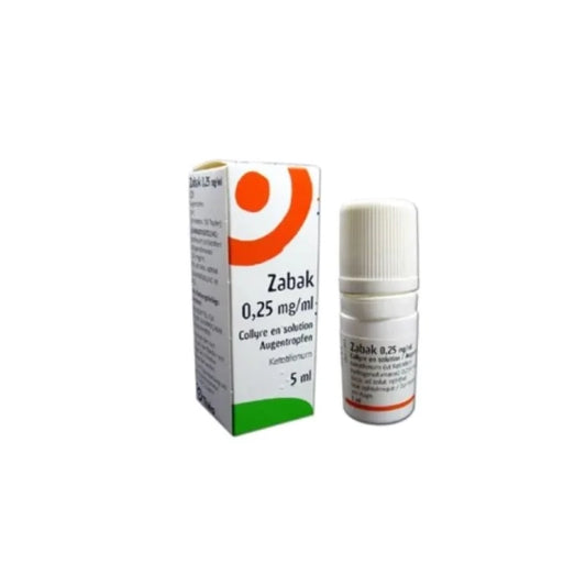 ZABAK Забак капки за очи при алергии 0.25мг/мл 5 мл
