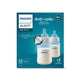AVENT Бутилка Anti-Colic 260 мл биберон 2дупки 1м+ х2 Avent