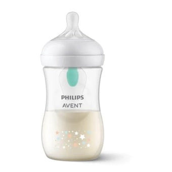 compare product Бутилка Natural Response AirFree 260мл 1м+ с биберон с поток 3 за момиче Avent