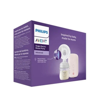 compare product Електрическа помпа за изцеждане+бутилка Natural Motion 125 мл+биберон Avent