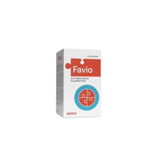 FAVIO Фавио таблетки мултивитамини за диабетици х60