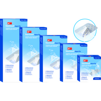 compare product Sterimed Aqua Fix Водоустойчива постоперативна превръзка 5/7см x5
