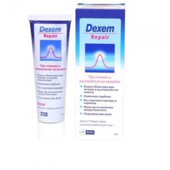 compare product Dexem repair крем при екземи, псориазис и възпаления на кожата 60гр