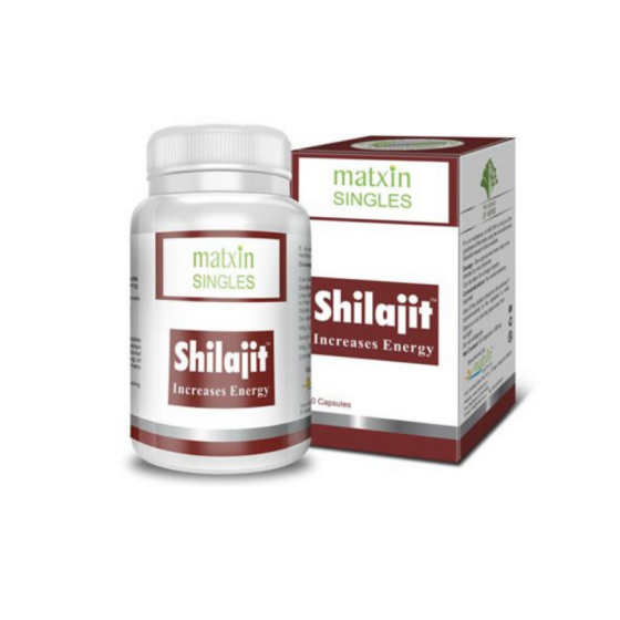 MATXIN SINGLES Мумио Шилажит 250 мг 60 веге капсули Matxin Labs