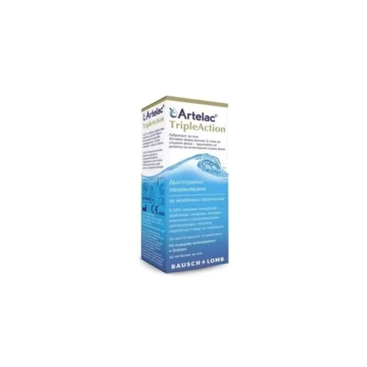 ARTELAC Артелак Тройно действие овлажняващи капки за очи 10мл