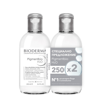 compare product Bioderma Pigmentbio мицеларна вода 250мл х 2