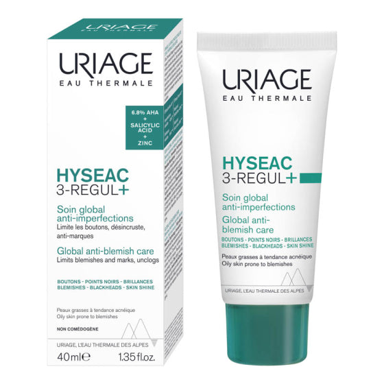 Uriage hyseac 3-regul 40мл+почистващ гел 50мл промо - Снимка 2 от 2
