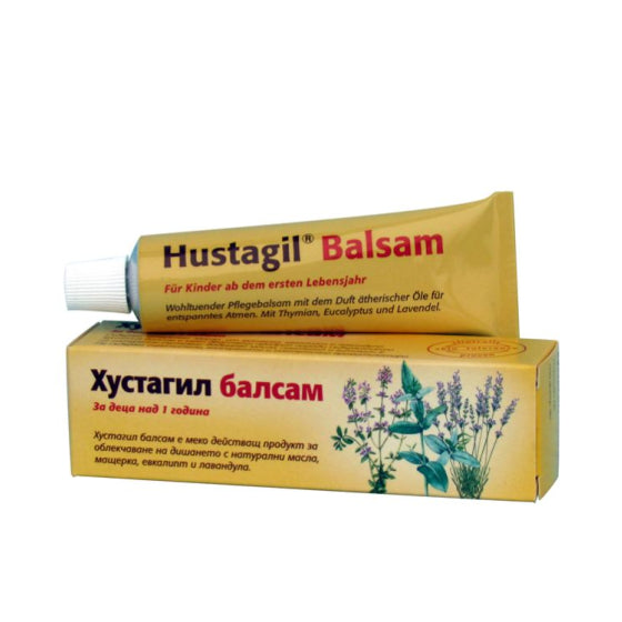 HUSTAGIL Хустагил балсам при кашлица и простуда 45гр