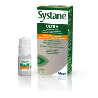 compare product Systane Ultra овлажняващи капки за очи без консерванти 10мл Alcon