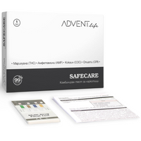 ADVENT LIFE Safecare Комбиниран тест за наркотици, Advent Life - Снимка 3 от 3