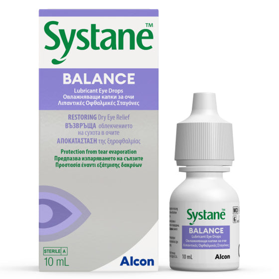 Systane Balance овлажняващи капки за очи 10мл Alcon - Снимка 1 от 2