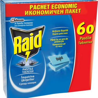 compare product Raid ламинирани таблетки двойни х 60