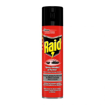 compare product Raid Аерозол против пълзящи насекоми - червен 400 мл.