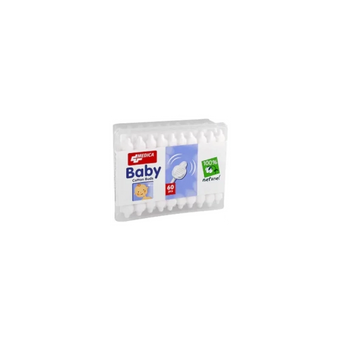 compare product Клечки за уши за бебета Медика 60 бр