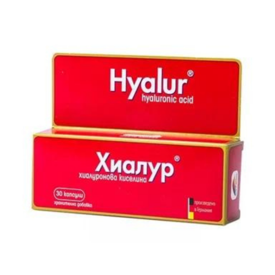 NATURPHARMA Hyalur Хиалуронова киселина х30 капсули Naturpharma