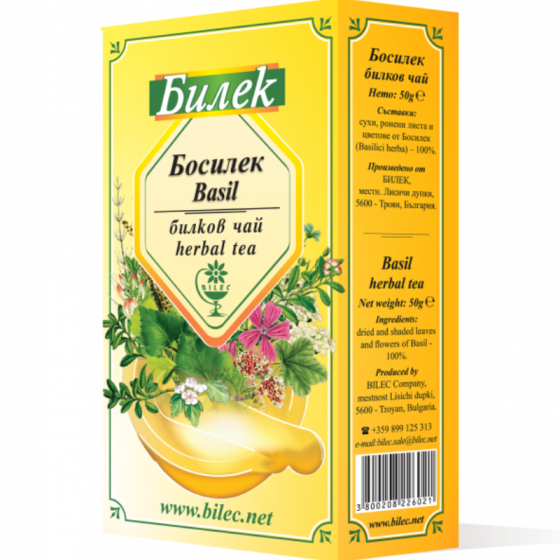 BILEK TROJAN Билек Чай Босилек стрък 50 гр