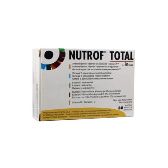NUTROF TOTAL Нутроф тотал капсули за добро зрени х30 Thea