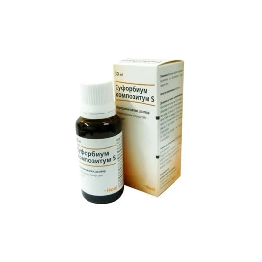 HEEL Еуфорбиум S разтвор при хроничен синузит 30мл Heel