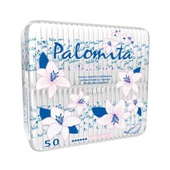 compare product Palomita Ultra Thin Нощни дамски превръзки с крилца и копринено покритие 50 бр /0202/