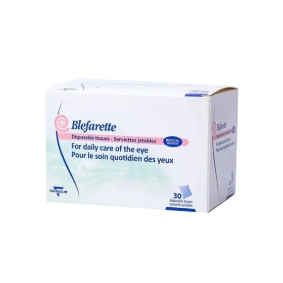 BLEFARETTE Блефарете кърпички за почистване на очите х30