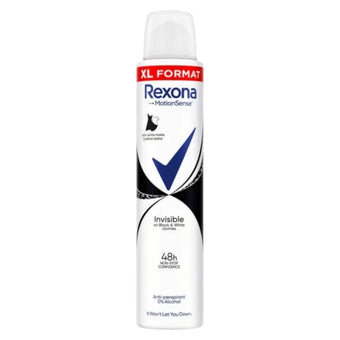 compare product Rexona deo invisible black+white дезодорант спрей 200мл