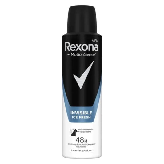Rexona deo men invisible Ice fresh дезодорант 150мл