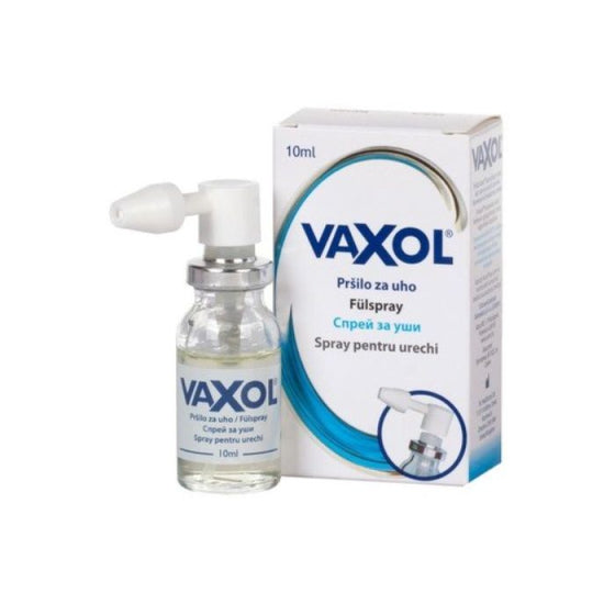 VAXOL Ваксол спрей за уши при втвърдена ушна кал 10мл