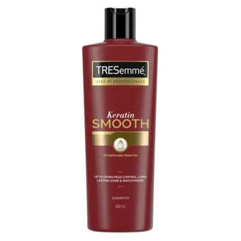 compare product TRESemme Keratin Smooth шампоан за непокорна и хвърчаща коса 400мл