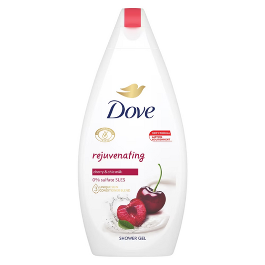 Dove душ гел череша 450мл