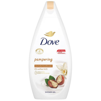 compare product Dove shea butter душ гел 450мл