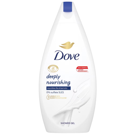 Dove deeply nourishing душ гел 450мл