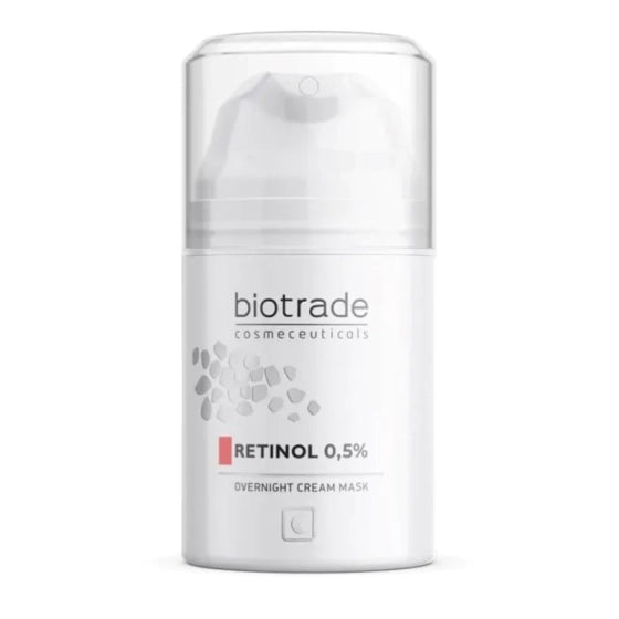 BIOTRADE Overnight cream mask нощна крем-маска с 0,5% ретинол против бръчки 50мл Biotrade