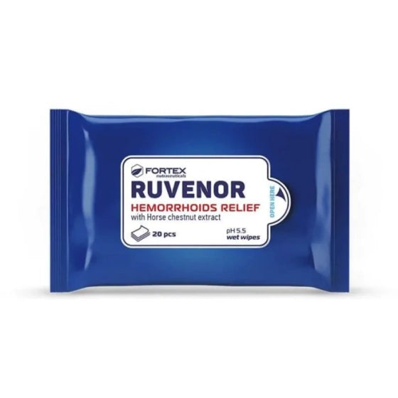 RUVENOR Рувенор мокри кърпи при хемороиди х 20