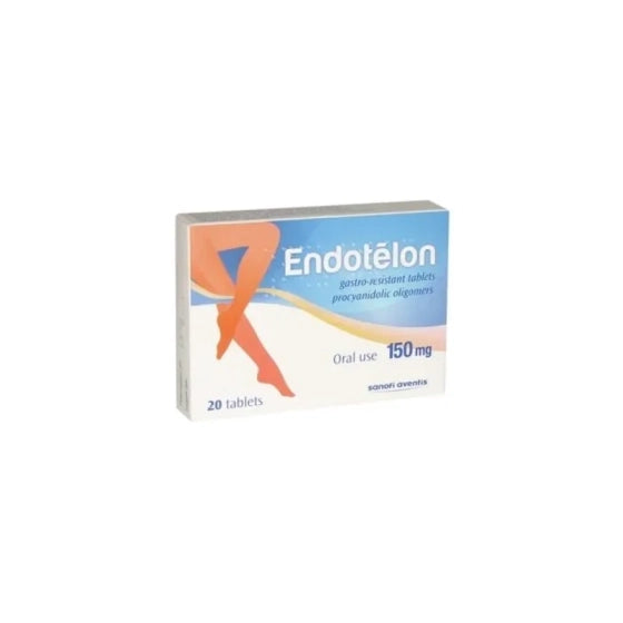 ENDOTELON Ендотелон таблетки при венозна и лимфна недостатъчност 150мг х20