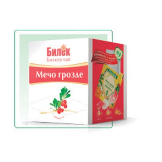 BILEK TROJAN Чай мечо грозде филтър х16 билек