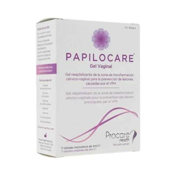 PAPILOCARE Папилокеър вагиналин гел 5мл х 7