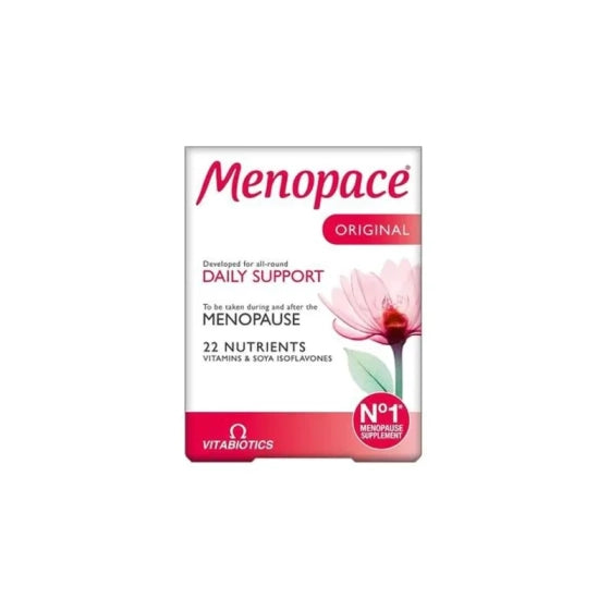 MENOPACE Менопейс оригинал таблетки за хормонален баланс при менопауза х30 Vitabiotics