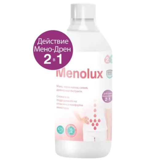 MENOLUX Менолукс солуцио  за периода на менопауза 475мл