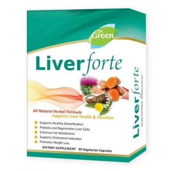 LIVER FORTE Ливър форте капсули за черния дроб х30 Dr. Green - Снимка 1 от 2