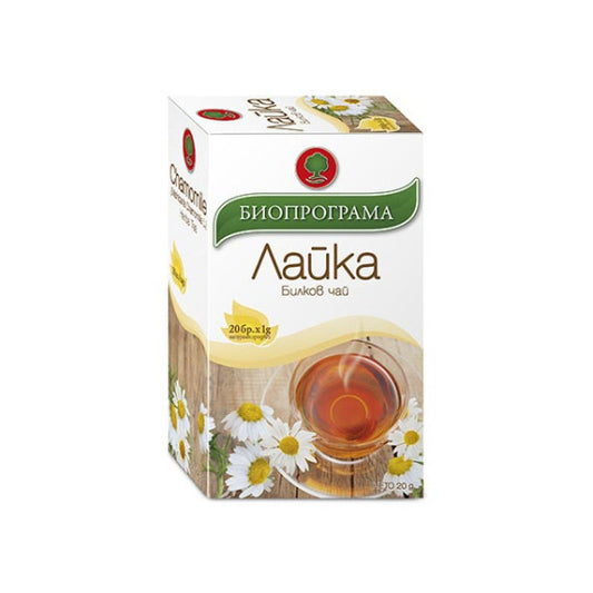 BIOPROGRAMMA Чай лайка филтър х 20 биопрограма