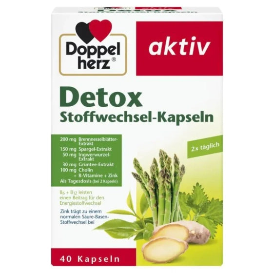 Doppelherz active Детокс комплекс капсули х40