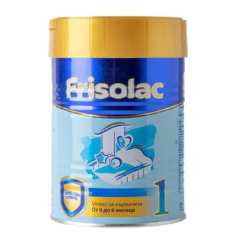 compare product Frisolac 1 Мляко за кърмачета 0-6 месеца 400г