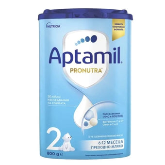 compare product Aptamil 2 Pronutra Преходно мляко за кърмачета 6-12 месеца 800г