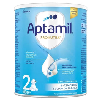 compare product Aptamil 2 Pronutra Преходно мляко за кърмачета 6-12 месеца 400г