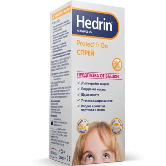 HEDRIN Хедрин protect and go 120ml spray