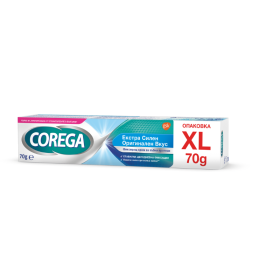 COREGA Корега фиксиращ крем  extra strong 70мл - Снимка 1 от 2