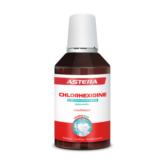 ASTERA Вода за уста Astera Chlorhexidine 300 мл - Снимка 1 от 2