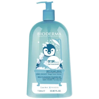 compare product Bioderma abc derm мусан гел 1л