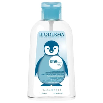 compare product Bioderma abc derm н2о мицеларен разтвор 1л